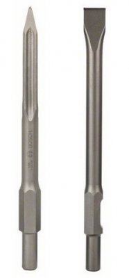 Плоское зубило, пика 400х35 мм HEX 30 мм для GSH 16-30